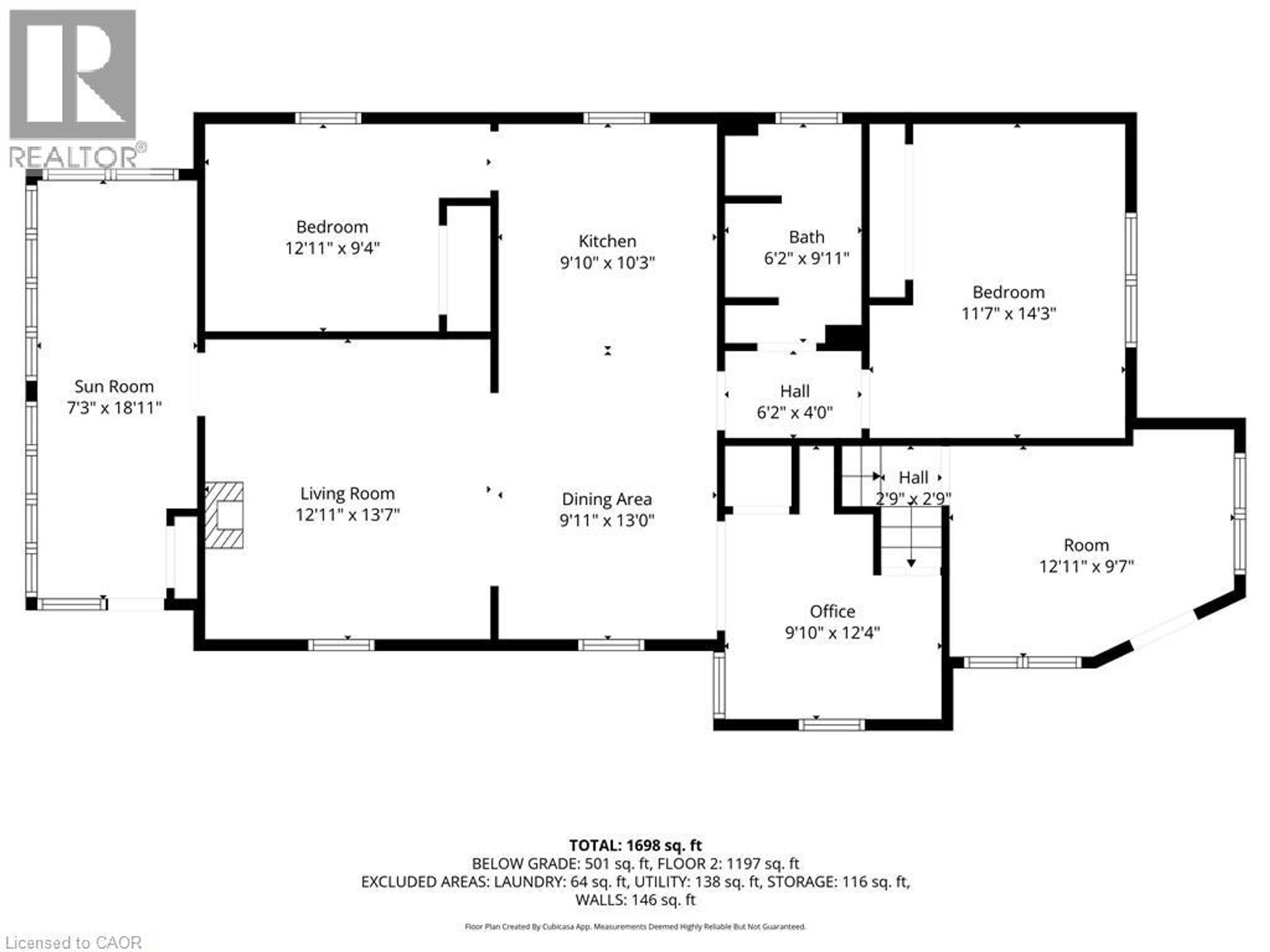 Floor Plan at 167 Eastern Avenue, Delhi Floor Plan at 167 Eastern Avenue, Delhi