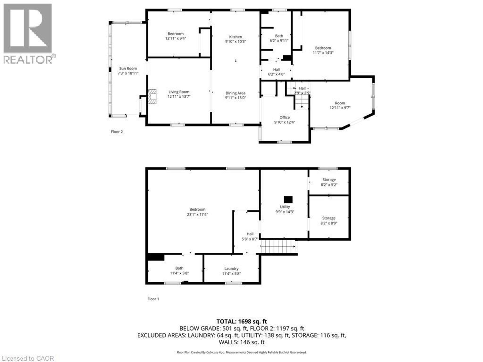 Floor Plan at 167 Eastern Avenue, Delhi Floor Plan at 167 Eastern Avenue, Delhi