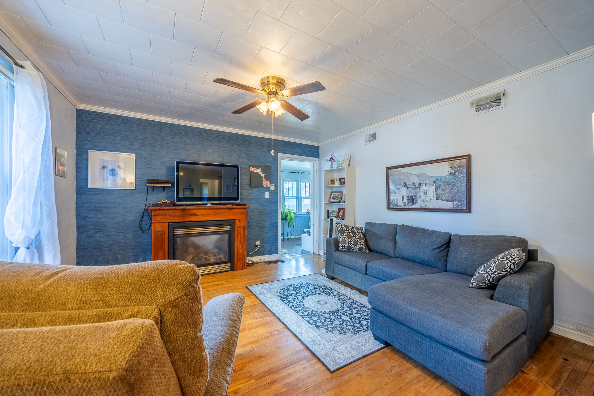 Living Room at 167 Eastern Avenue, Delhi Living Room at 167 Eastern Avenue, Delhi