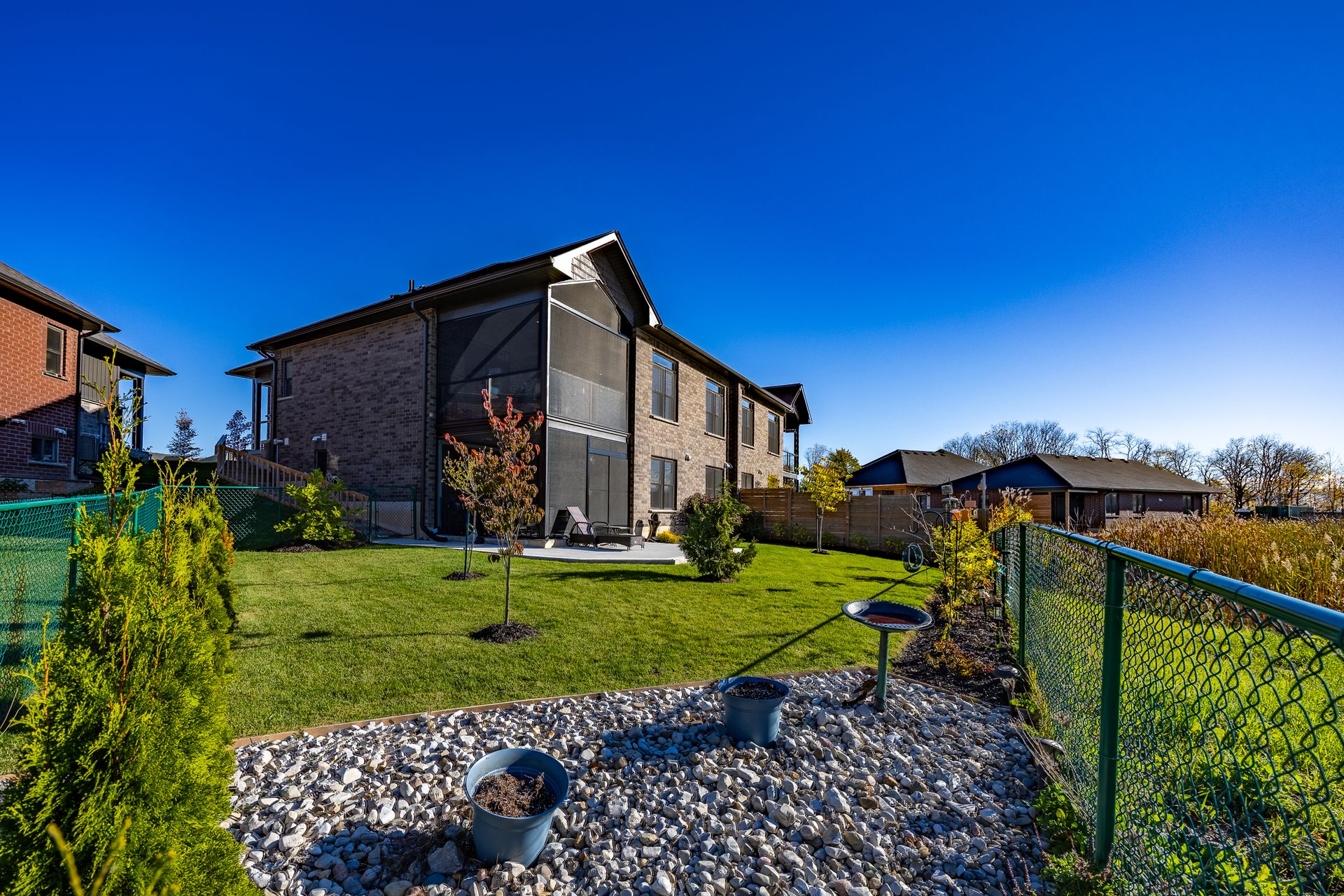 Yard at 23 Pintail Lane, Ducks Landing, Port Rowan Yard at 23 Pintail Lane, Ducks Landing, Port Rowan