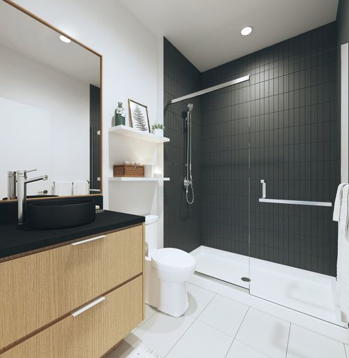bathroom at 2450 Garden Drive, Grandview Woodland, Vancouver East