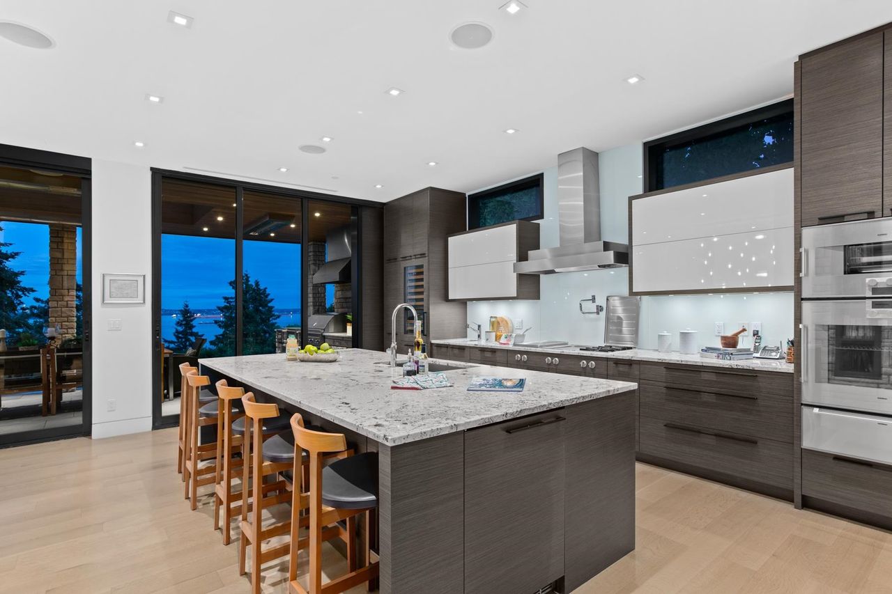 kitchen at 3598 Creery Avenue, West Bay, West Vancouver kitchen at 3598 Creery Avenue, West Bay, West Vancouver