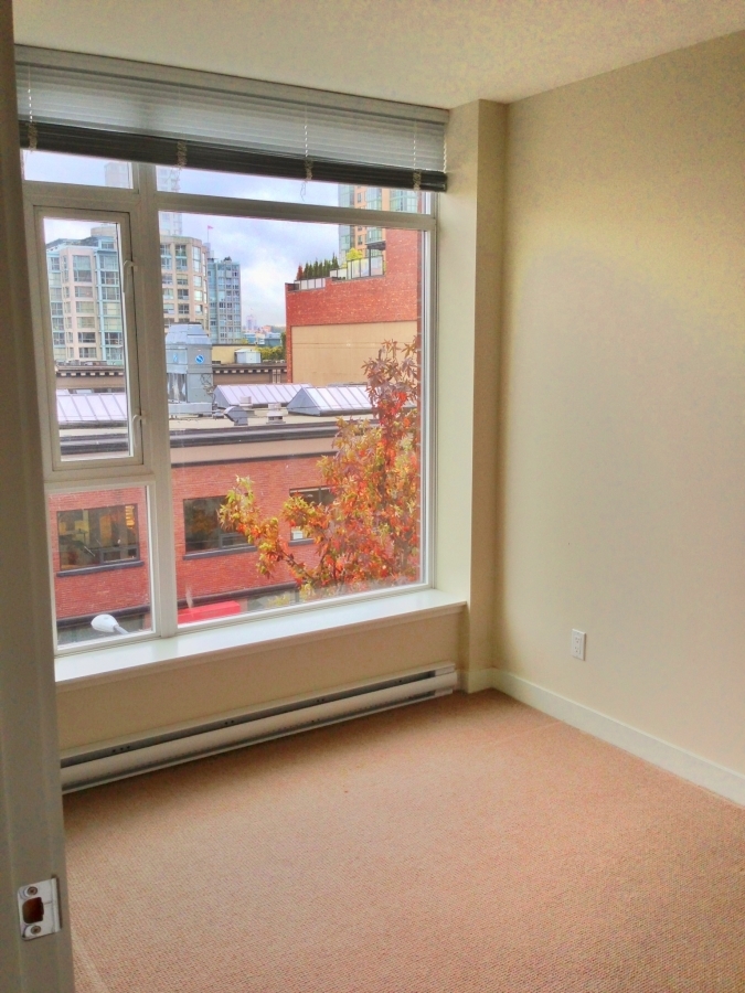 Master bedroom at 519 - 1133 Homer, Yaletown, Vancouver West Master bedroom at 519 - 1133 Homer, Yaletown, Vancouver West
