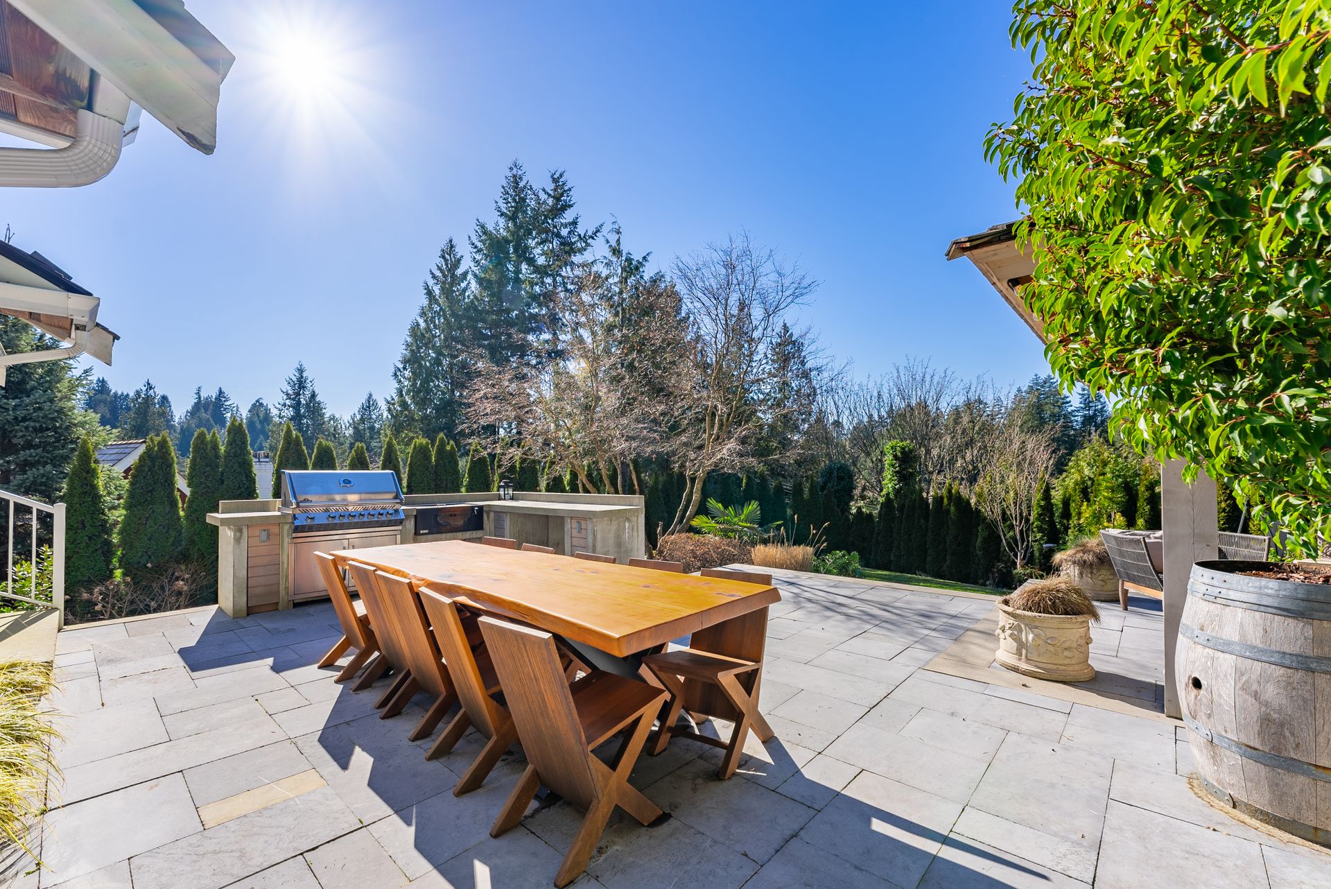 5732 Westport Court sunny patio at 5732 Westport Court, Eagle Harbour, West Vancouver 5732 Westport Court sunny patio at 5732 Westport Court, Eagle Harbour, West Vancouver