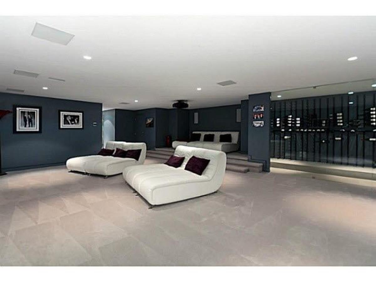 Media Room and Wine Cellar at 5535  Place, Eagle Harbour, West Vancouver Media Room and Wine Cellar at 5535  Place, Eagle Harbour, West Vancouver