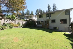 Backyard at 1254 Durant Drive, Scott Creek, Coquitlam