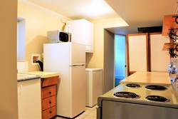 Kitchen' appliances at 854 East 16th Street, Boulevard, North Vancouver