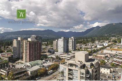 City and Mountain Views at 1505 - 125 East 14th Street, Central Lonsdale, North Vancouver