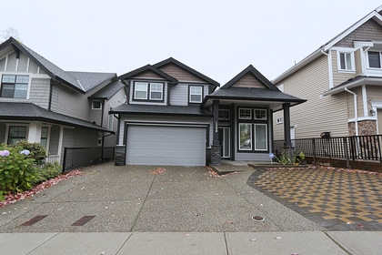 House entrance at 1394 Marguerite Street, Burke Mountain, Coquitlam