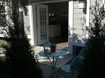 Patio at 1831 East Kent Avenue, South Vancouver, Vancouver East