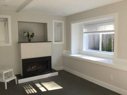 Living room at 1831 East Kent Avenue, South Vancouver, Vancouver East