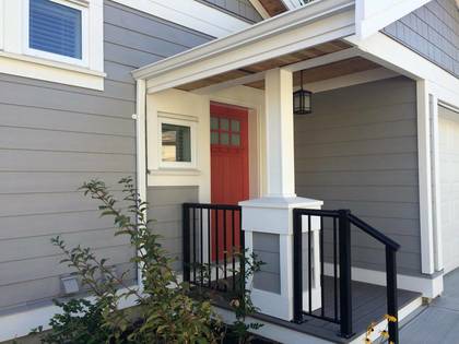 Entrance at 1831 East Kent Avenue, South Vancouver, Vancouver East