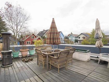 Deck at 3643 7th Avenue, Kitsilano, Vancouver West