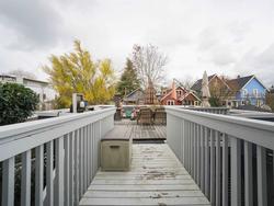 Patio corridor at 3643 7th Avenue, Kitsilano, Vancouver West