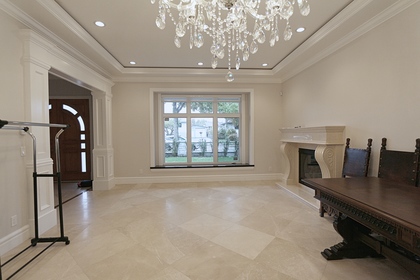 Living Room with street view at 6634 Charles Street, Sperling-Duthie, Burnaby North