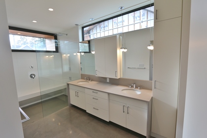 4938 Queensland Road - Master Bathroom at 4938 Queensland Road, University VW, Vancouver West