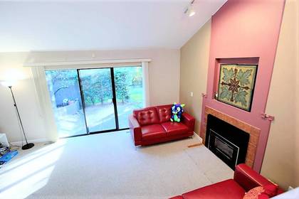 Living Room at 8503 Timber Court, Burnaby North