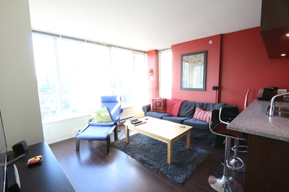 Living Room at 1101 - 1001 Richards Street, Downtown VW, Vancouver West
