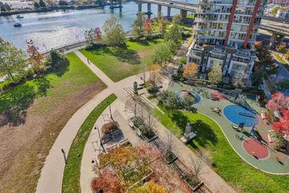 Building entrance - Aerial view  at 1106 - 918 Cooperage Way, Yaletown, Vancouver West