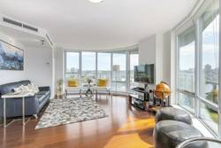 Living room at 1106 - 918 Cooperage Way, Yaletown, Vancouver West