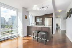 Kitchen at 1106 - 918 Cooperage Way, Yaletown, Vancouver West