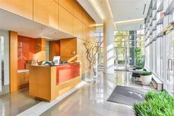 Lobby at 1106 - 918 Cooperage Way, Yaletown, Vancouver West