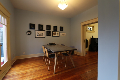 Dining room at 2841 Windsor Street, Mount Pleasant VE, Vancouver East