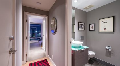 Bathroom at 3202 - 1111 Alberni, West End VW, Vancouver West