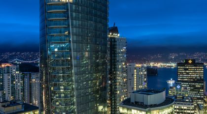 City views at 3202 - 1111 Alberni, West End VW, Vancouver West