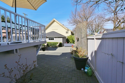 Backyard at 3205 West 11th Avenue, Kitsilano, Vancouver West