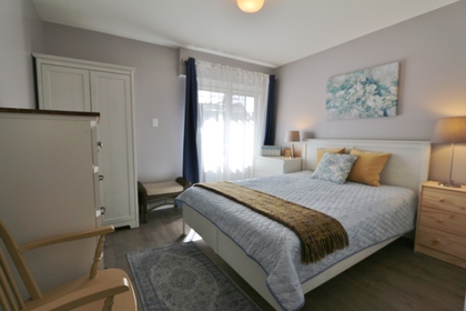 Master bedroom at 3205 West 11th Avenue, Kitsilano, Vancouver West