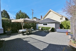Patio at 3205 West 11th Avenue, Kitsilano, Vancouver West