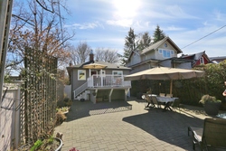 Patio at 3205 West 11th Avenue, Kitsilano, Vancouver West