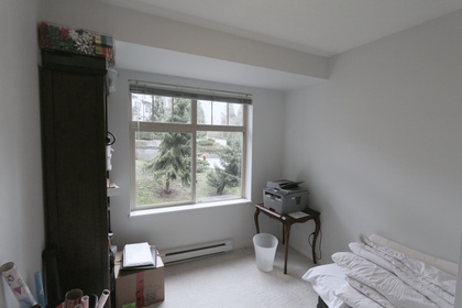 Bedroom with street view at 214 - 2988 Silver Springs Boulevard, Westwood Plateau, Coquitlam
