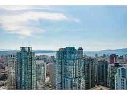City view at 3804 - 1189 Melville, Coal Harbour, Vancouver West