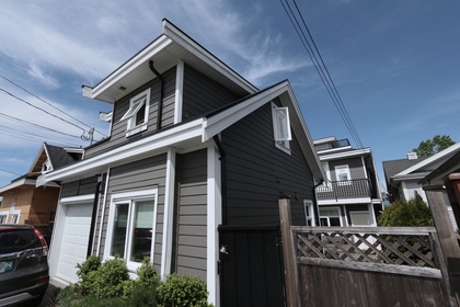 House entrance at 3606 East 27th, Renfrew Heights, Vancouver East