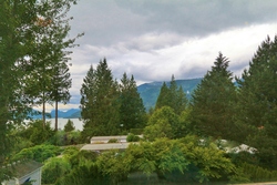 Water and Mountain views at 828 Britannia Way, Britannia Beach, Squamish