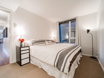 Master bedroom at 318 - 788 Hamilton St, Downtown VW, Vancouver West