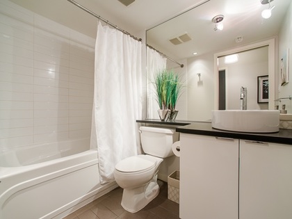 Master bathroom at 318 - 788 Hamilton St, Downtown VW, Vancouver West