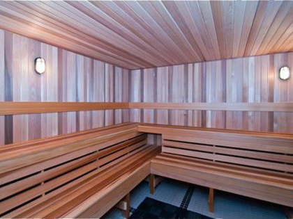Sauna at 318 - 788 Hamilton St, Downtown VW, Vancouver West