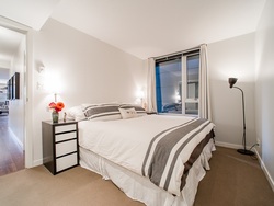 Master bedroom at 318 - 788 Hamilton St, Downtown VW, Vancouver West