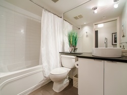 Master bathroom at 318 - 788 Hamilton St, Downtown VW, Vancouver West