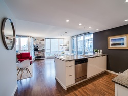 Kitchen at 318 - 788 Hamilton St, Downtown VW, Vancouver West