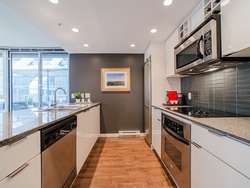 Kitchen at 318 - 788 Hamilton St, Downtown VW, Vancouver West