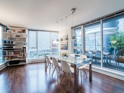 Dining room at 318 - 788 Hamilton St, Downtown VW, Vancouver West