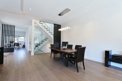 Dining table at 1888 Tatlow, Pemberton NV, North Vancouver