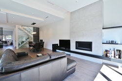 Living room at 1888 Tatlow, Pemberton NV, North Vancouver