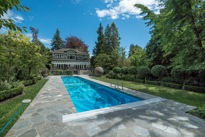 Versace lap pool at 6389 Elm Street, Kerrisdale, Vancouver West