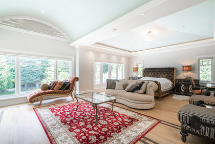 Master bedroom at 6389 Elm Street, Kerrisdale, Vancouver West