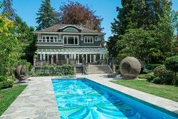 Versace lap pool at 6389 Elm Street, Kerrisdale, Vancouver West